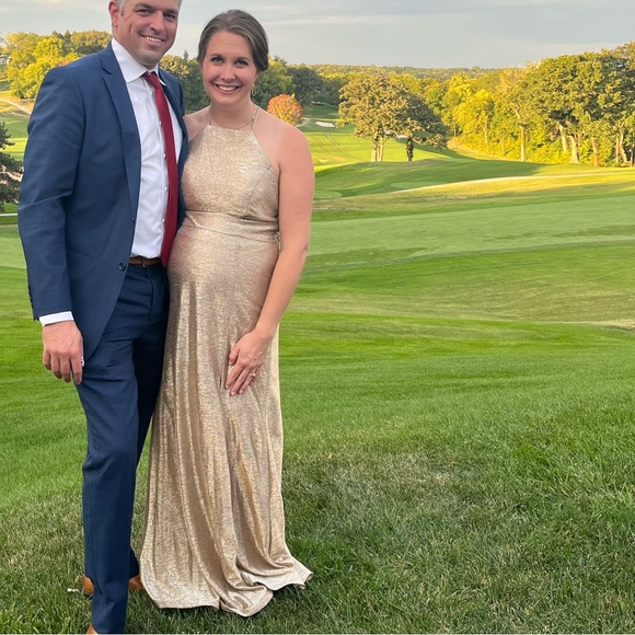 Hayley Paige Occasions bridesmaids dress style #52104 - Picture 3 of 3